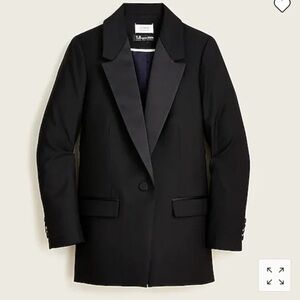 J.Crew Collection Willa tuxedo blazer in Italian wool sz 2 NWT